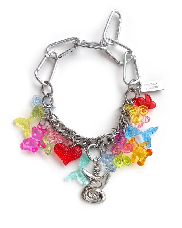 Exclusive Spiral Girl Charm Necklace sold by Chopova Lowena