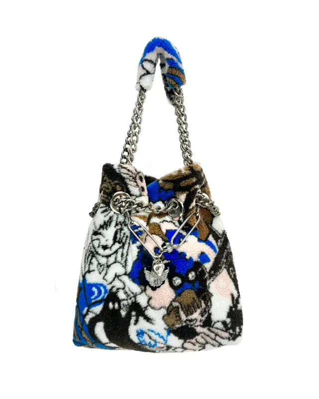 Engine Party Fleece Tote Bag made by Chopova Lowena