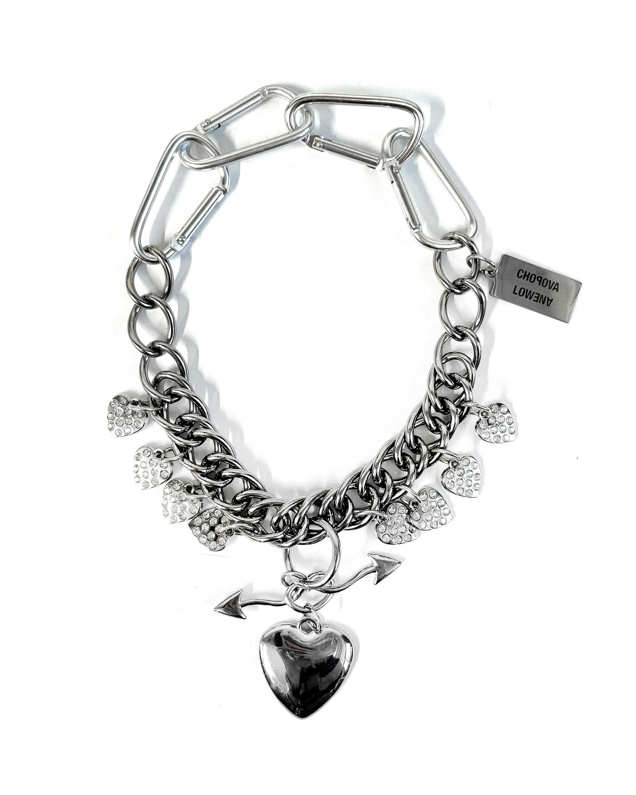 Lots of Love Carabiner Necklace sold by Chopova Lowena