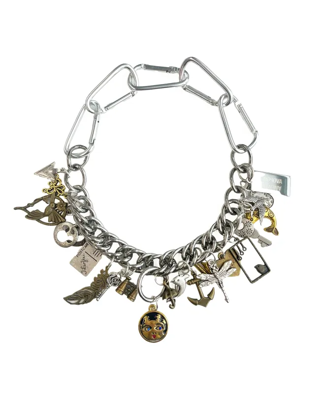 Exclusive Metal Charm Mix Necklace sold by Chopova Lowena