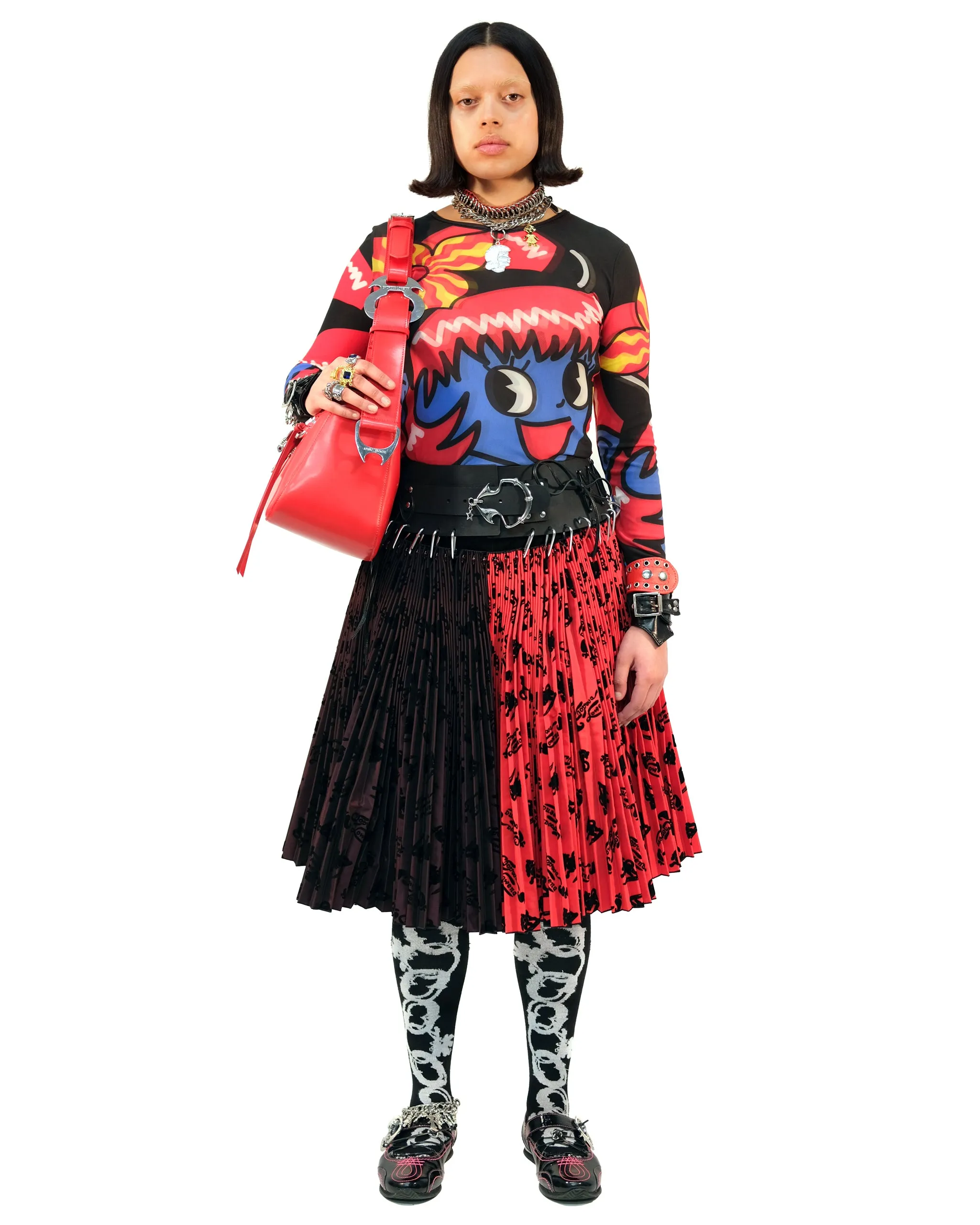 Laser Knee Carabiner Skirt sold by Chopova Lowena product image thumbnail 3