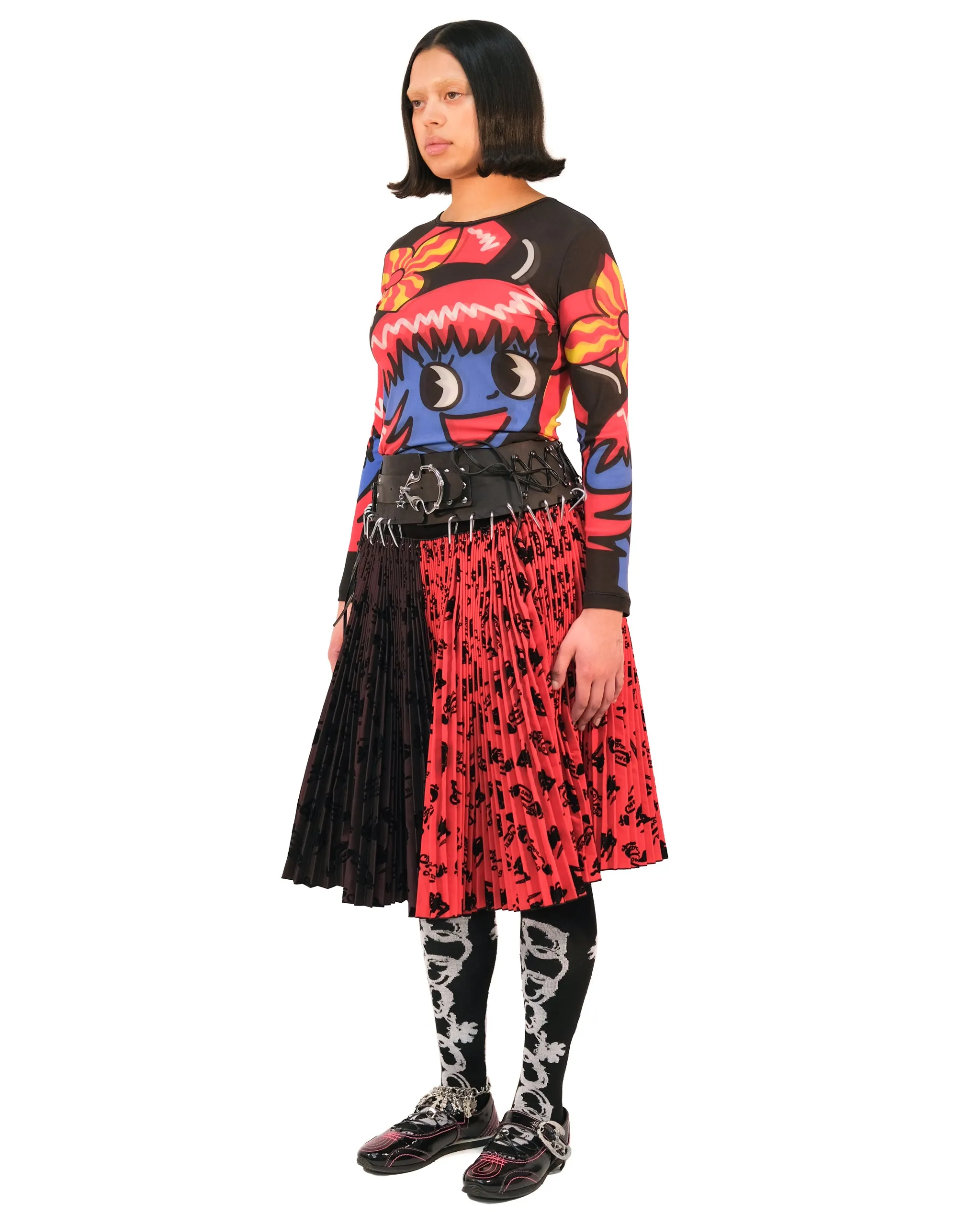 Laser Knee Carabiner Skirt sold by Chopova Lowena product image thumbnail 4