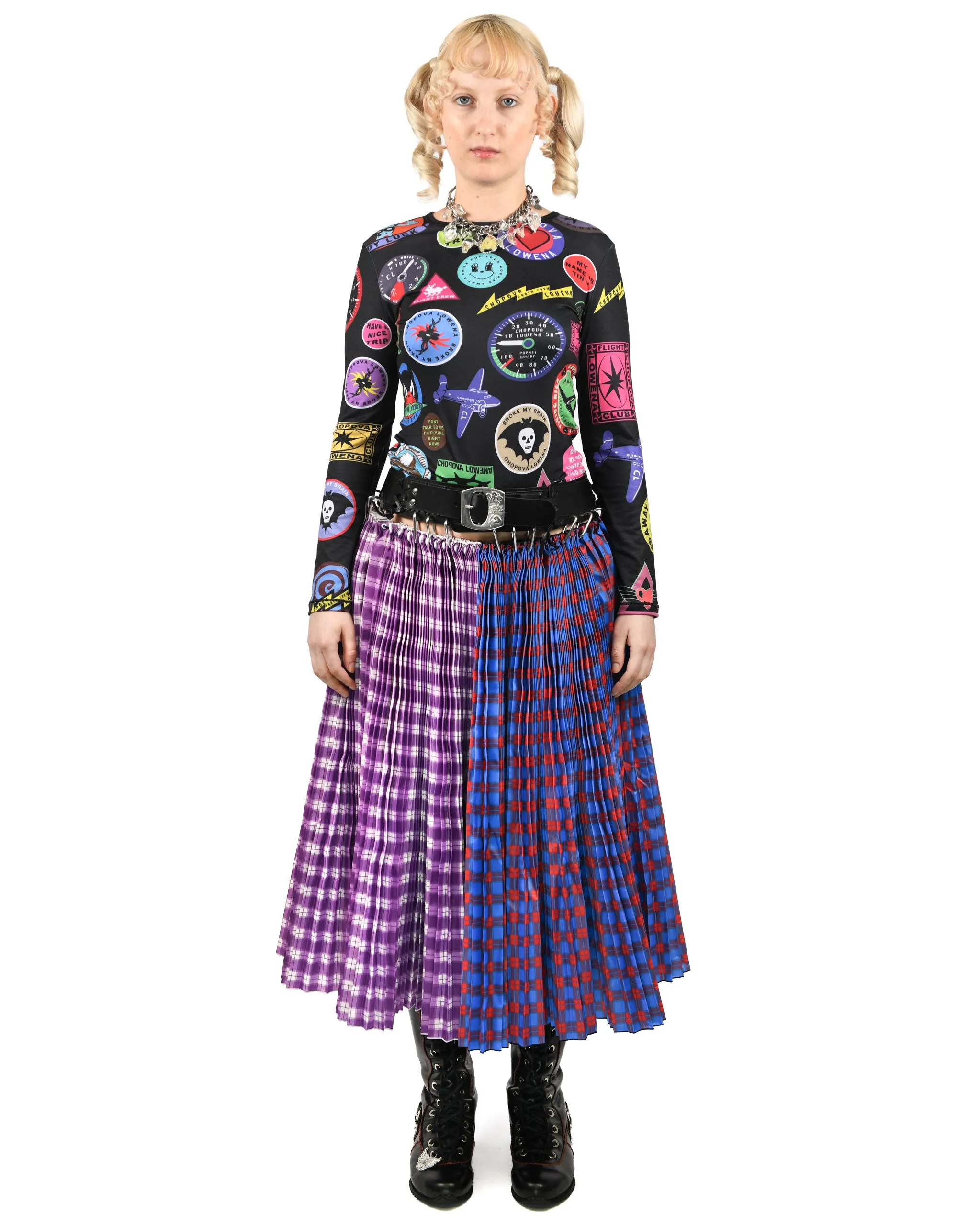 Exclusive Pommel Midi Carabiner Skirt sold by Chopova Lowena