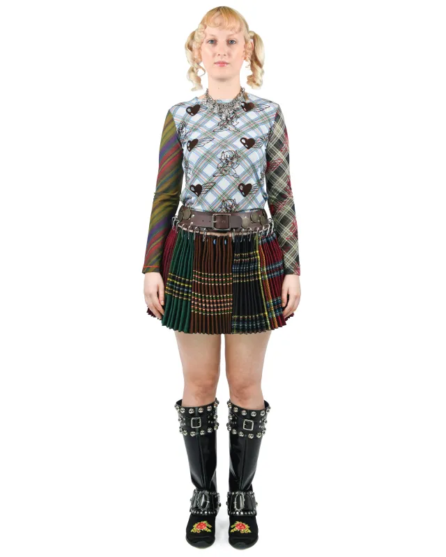 Exclusive Bulgarian Apron Folkloric Mini Carabiner Skirt sold by Chopova Lowena