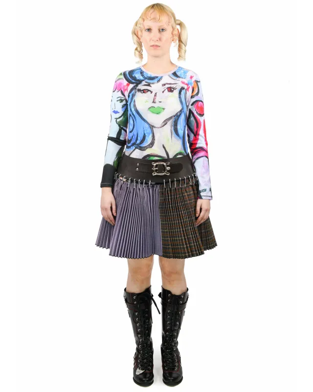 Exclusive Cotton Mini Carabiner Skirt sold by Chopova Lowena