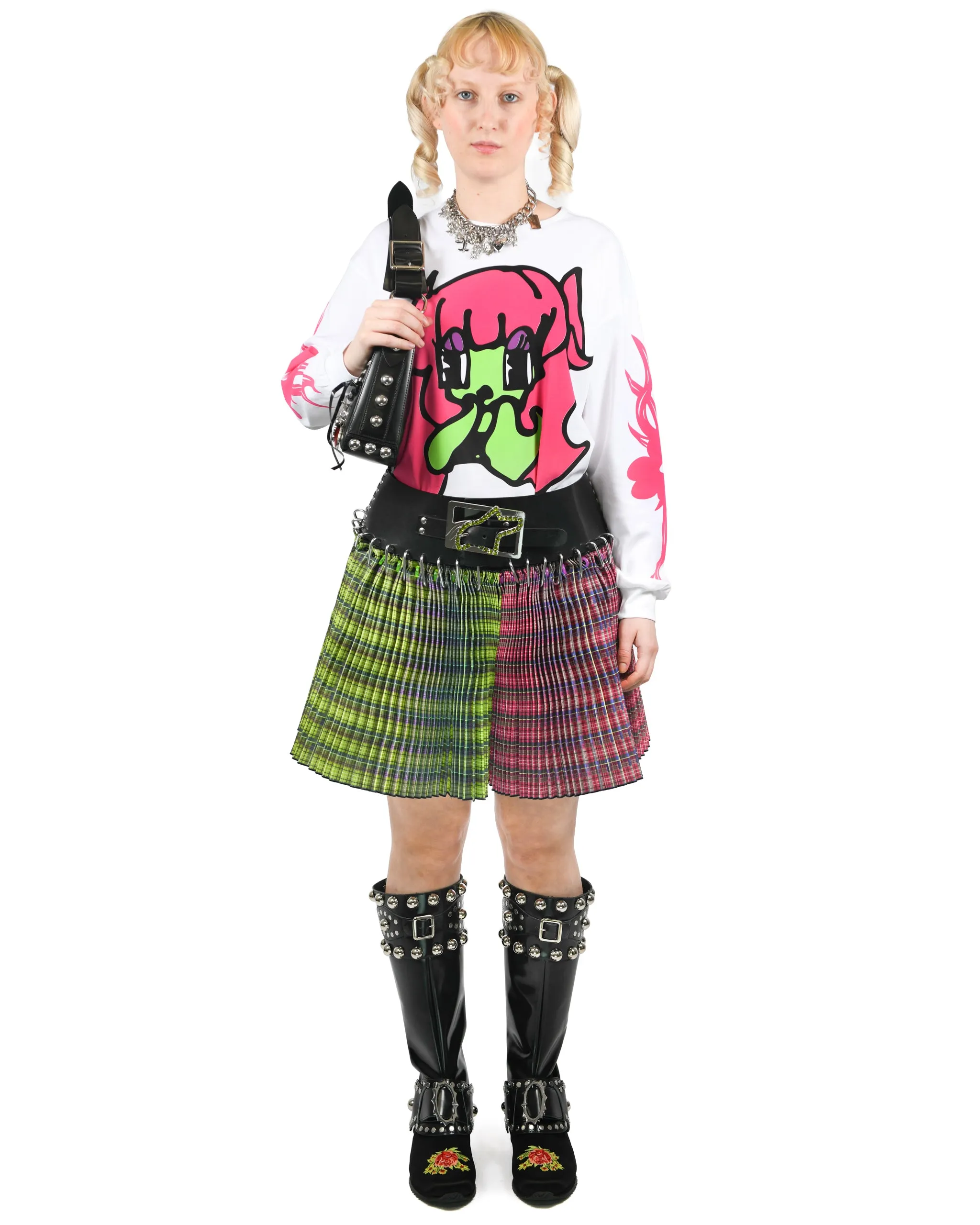 Exclusive Jumpstyle Mini Carabiner Skirt sold by Chopova Lowena