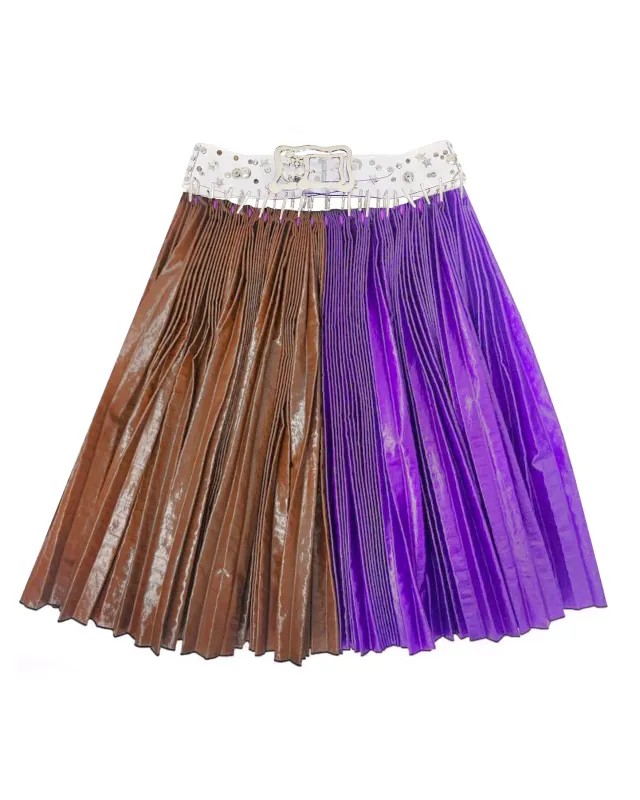 Exclusive Skelter Nylon Knee Carabiner Skirt sold by Chopova Lowena