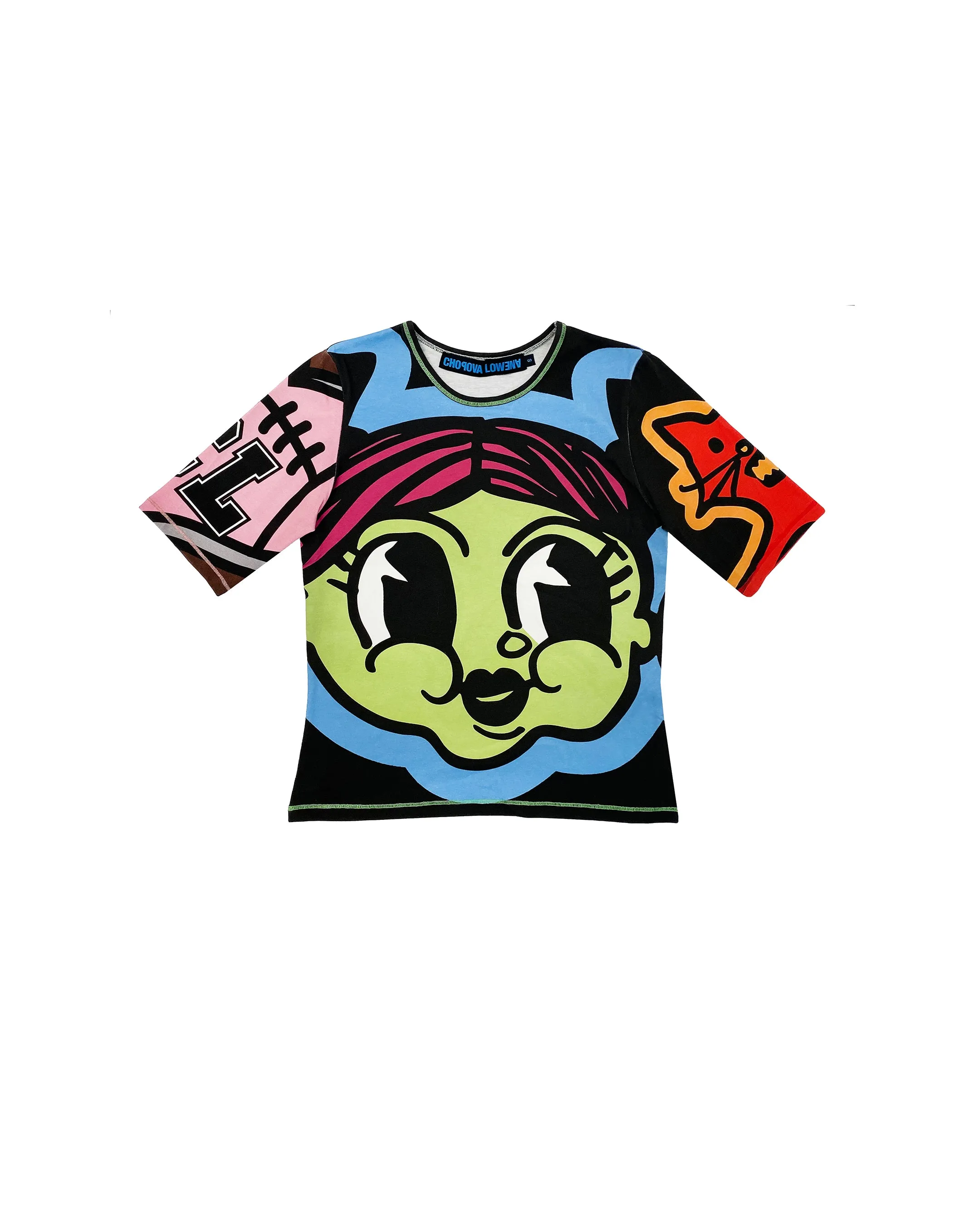 Imzy Lou Fitted Jersey Top sold by Chopova Lowena product image thumbnail 4