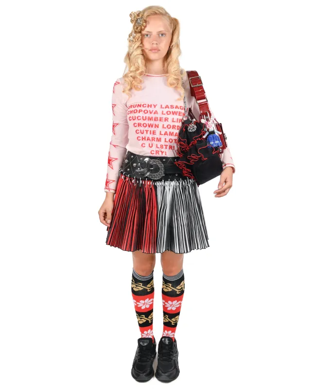 Straight Ride Mini Carabiner Skirt sold by Chopova Lowena