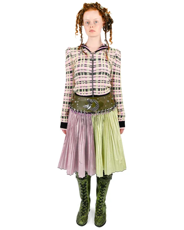 Clover Knee Carabiner Skirt sold by Chopova Lowena