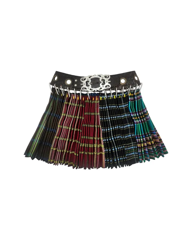 Thunder Apron Folkloric Mini Carabiner Skirt made by Chopova Lowena