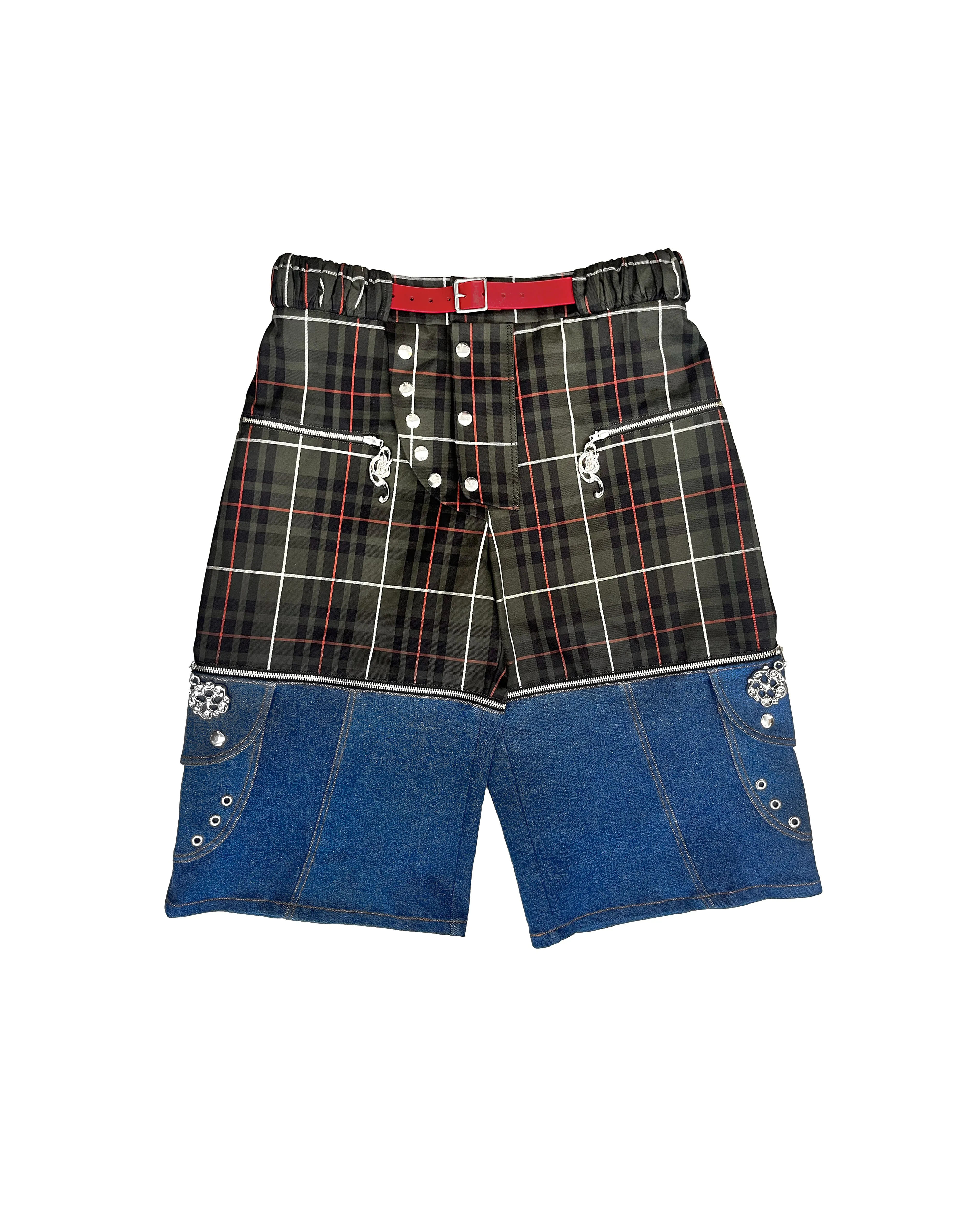 Tartan Extension Shorts sold by Chopova Lowena product image thumbnail 2