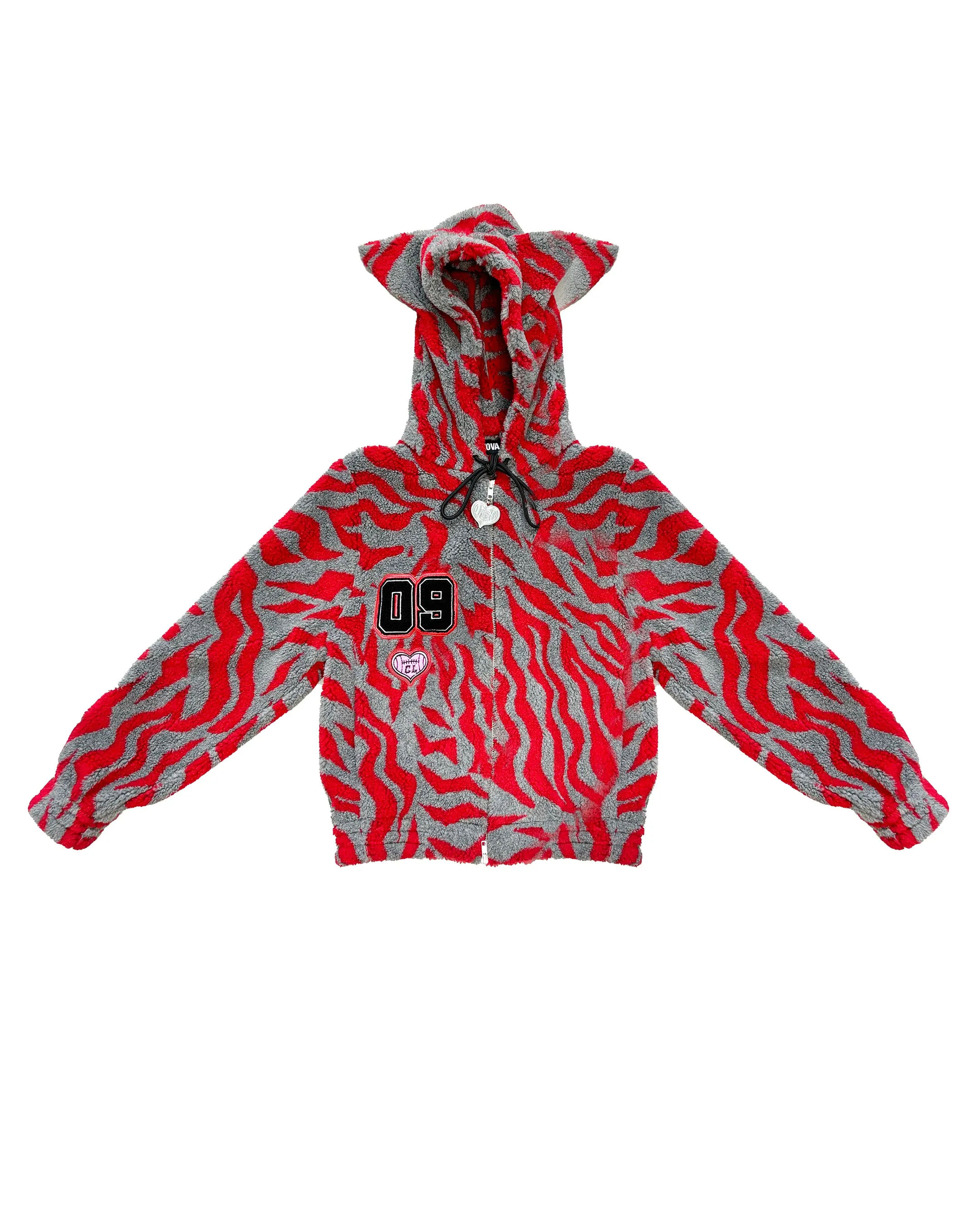 Fitted Hooded Fleece sold by Chopova Lowena product image thumbnail 2