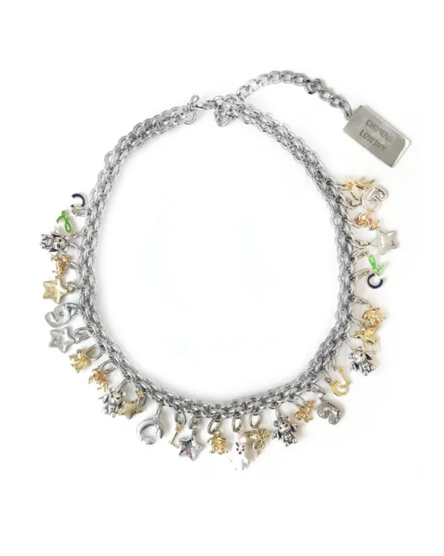 Alphabet Charm Necklace made by Chopova Lowena