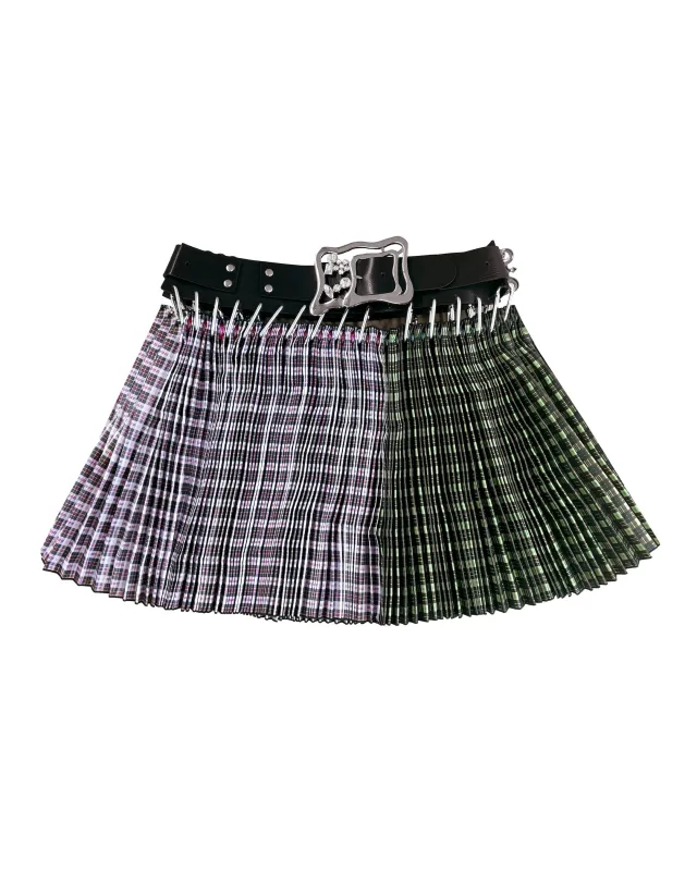 Exclusive Adjustable Belt Juny Mini Carabiner Skirt sold by Chopova Lowena