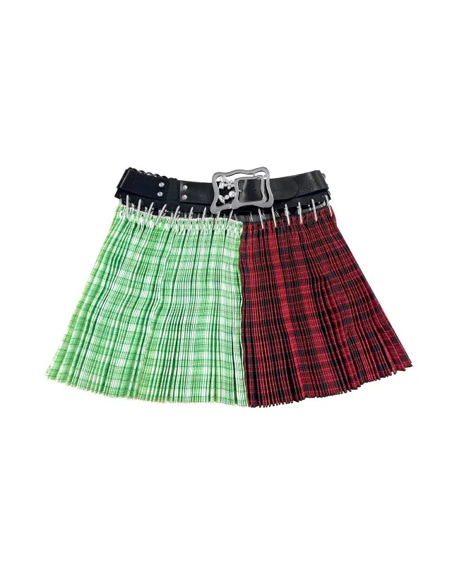 Exclusive Adjustable Belt Angel Yard Mini Carabiner Skirt made by Chopova Lowena