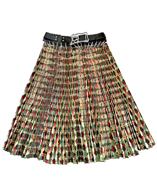 Exclusive Adjustable Belt Octo Midi Carabiner Skirt sold by Chopova Lowena