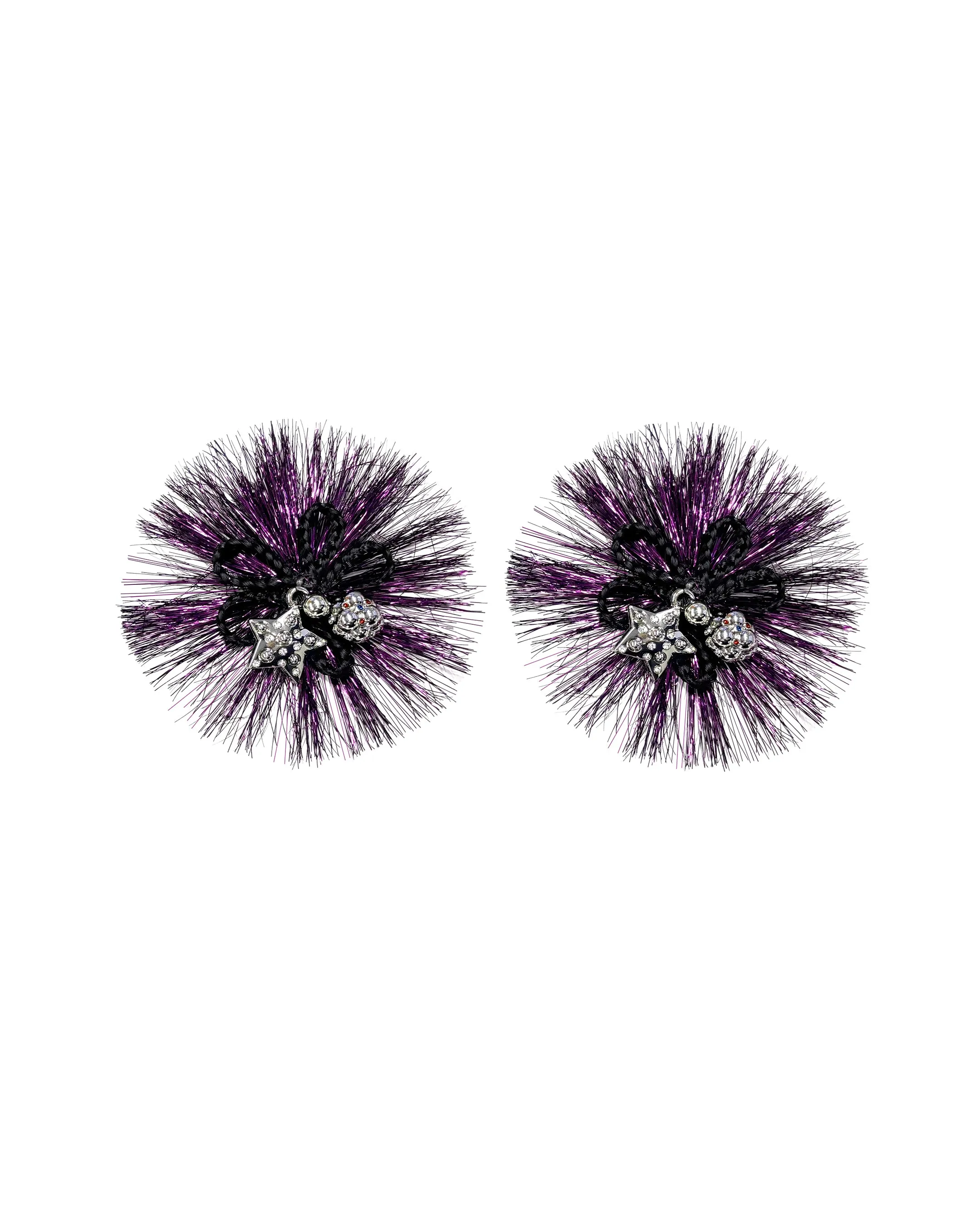 CL x Kiyoko Pom Pom Hair Clips sold by Chopova Lowena