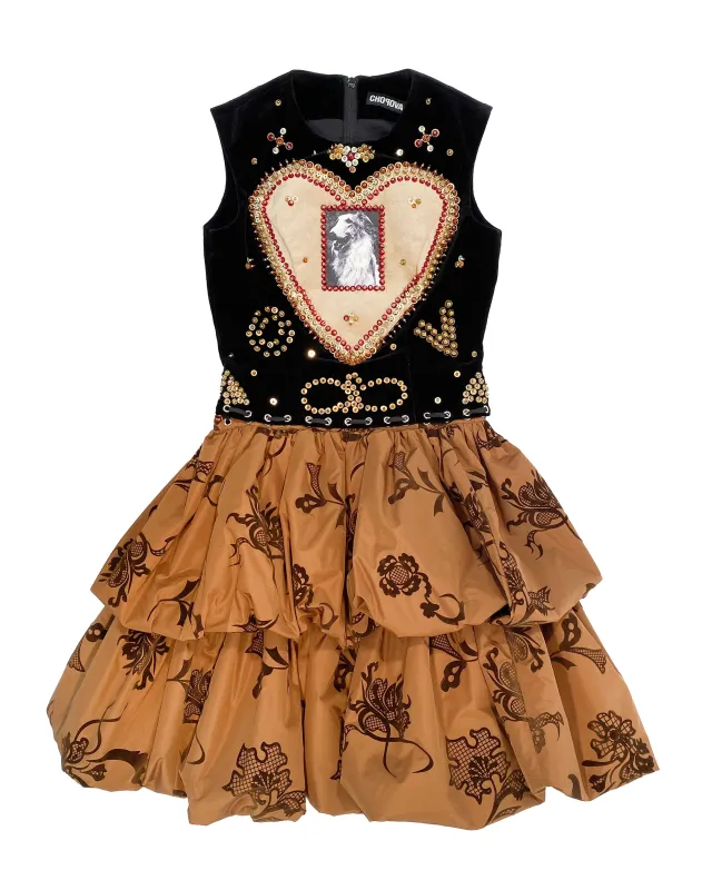 Ace Beaded Dog Dress made by Chopova Lowena