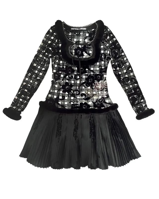 Dew Sweeper Mesh Dress made by Chopova Lowena
