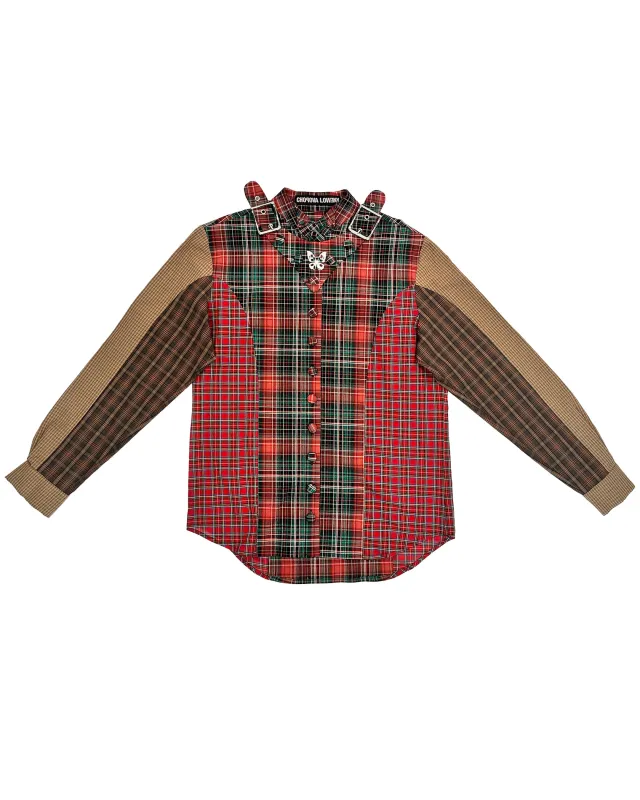 Bogey Tartan Shirt made by Chopova Lowena