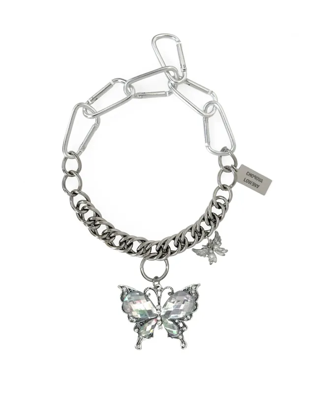 Double Butterfly Necklace made by Chopova Lowena