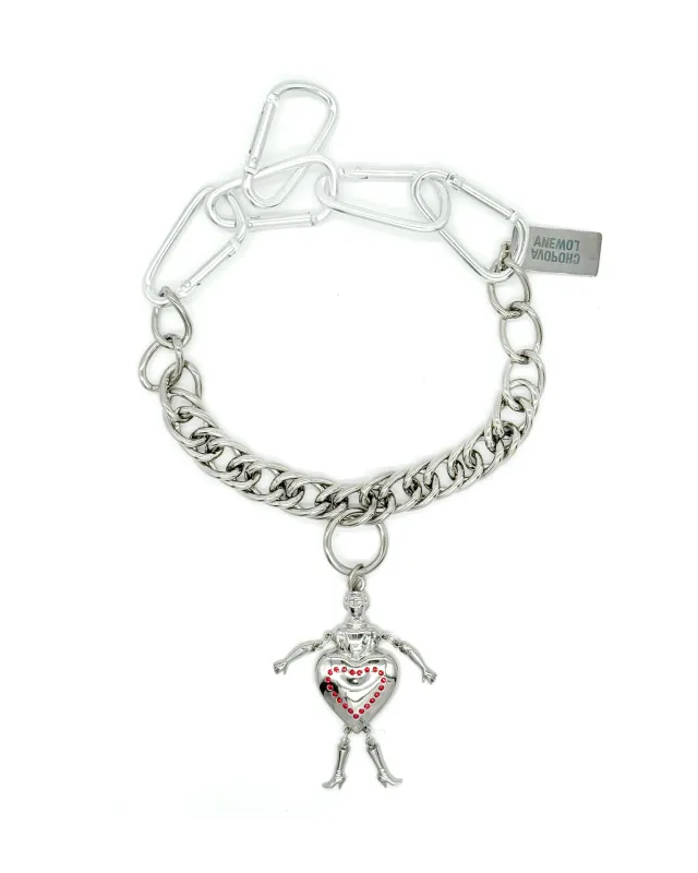 Dolly Carabiner Necklace made by Chopova Lowena