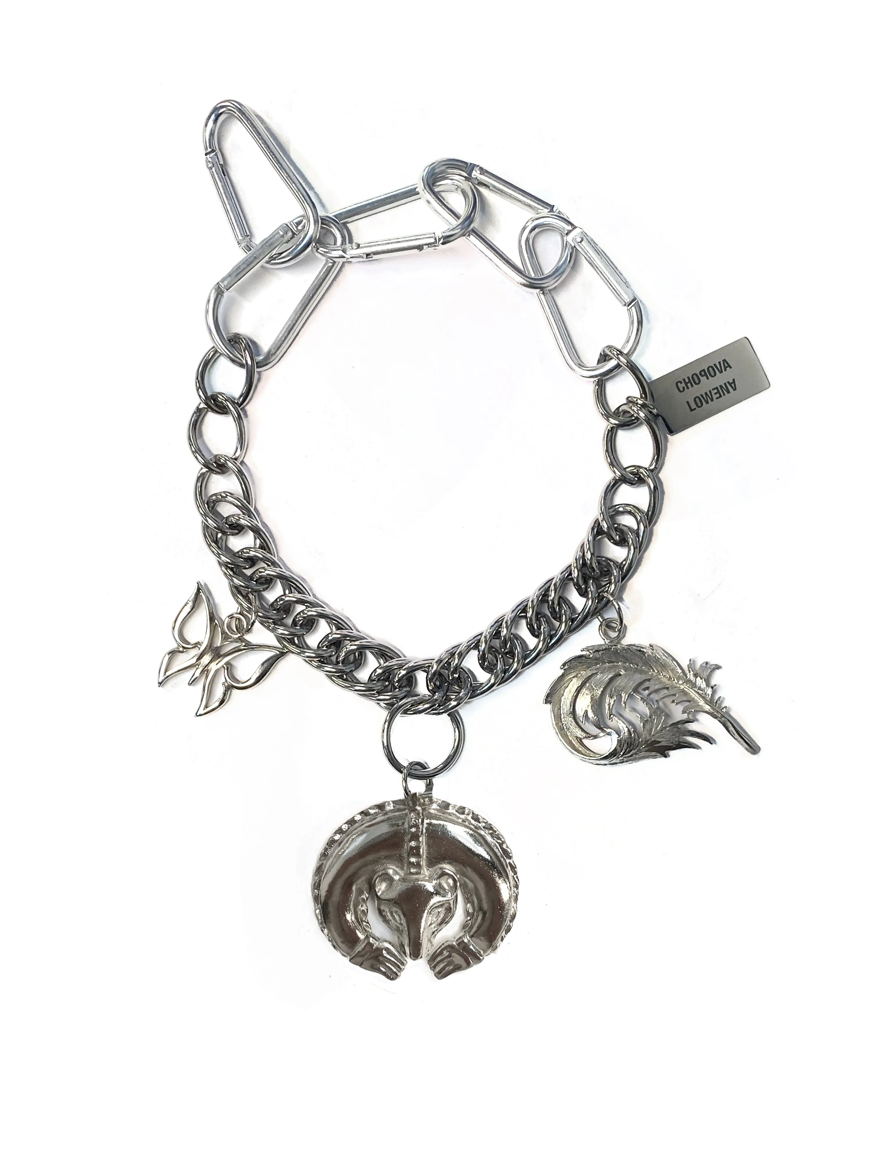 3 Charms Necklace sold by Chopova Lowena