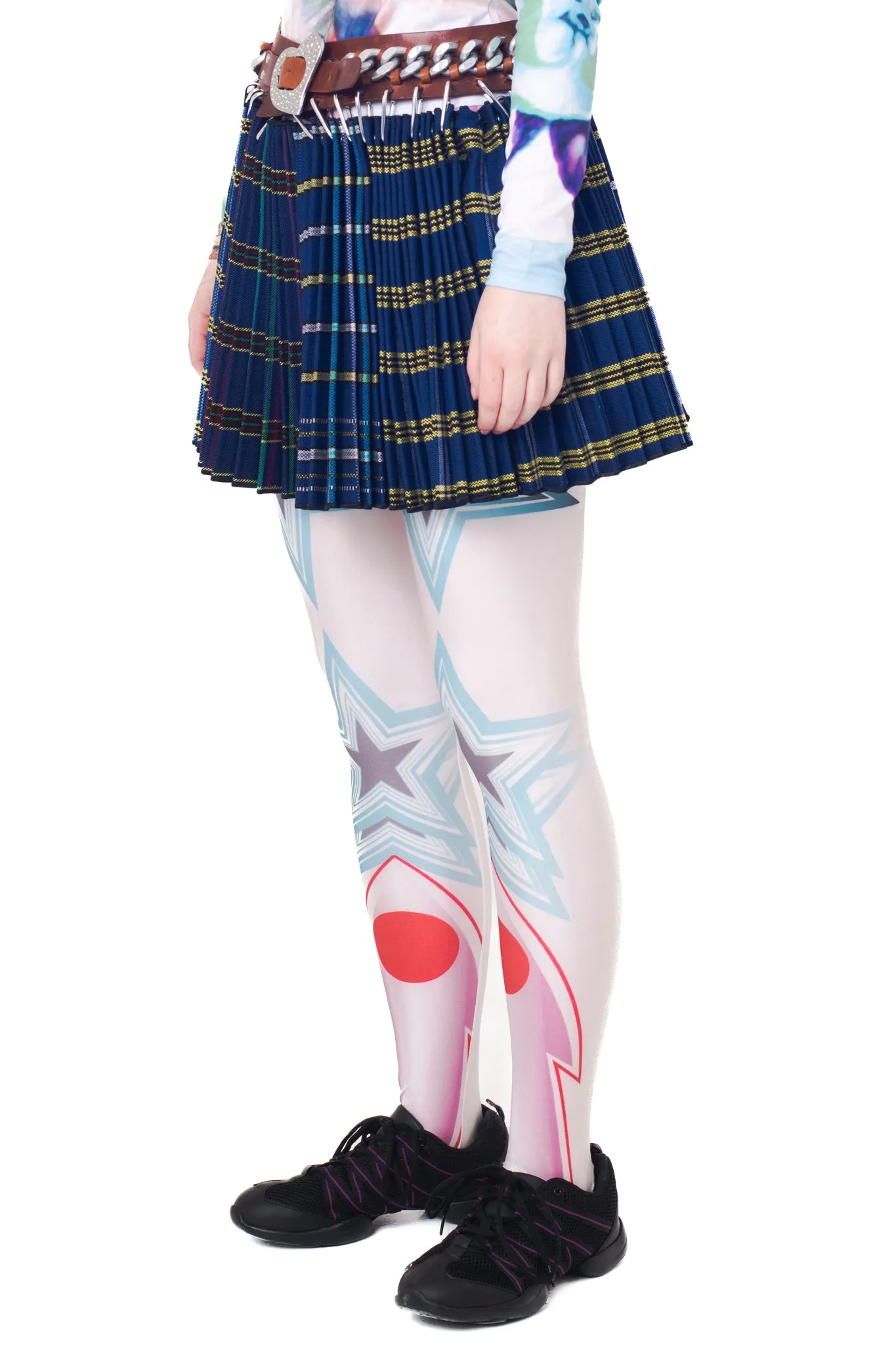 Chain Belt Blue Mini Skirt sold by Chopova Lowena product image thumbnail 3