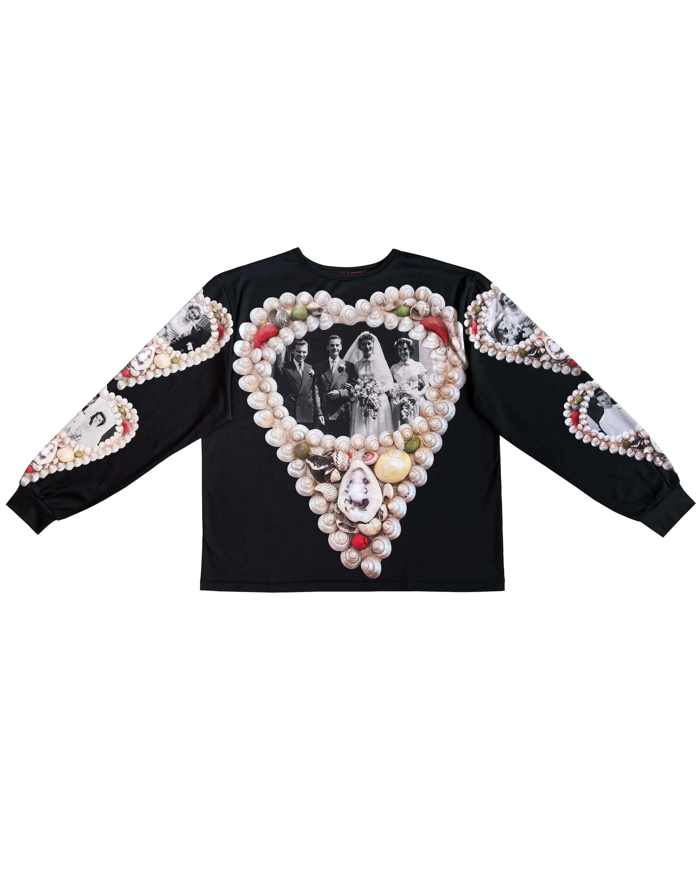 Wedding Oversized Long Sleeve Jersey Top sold by Chopova Lowena