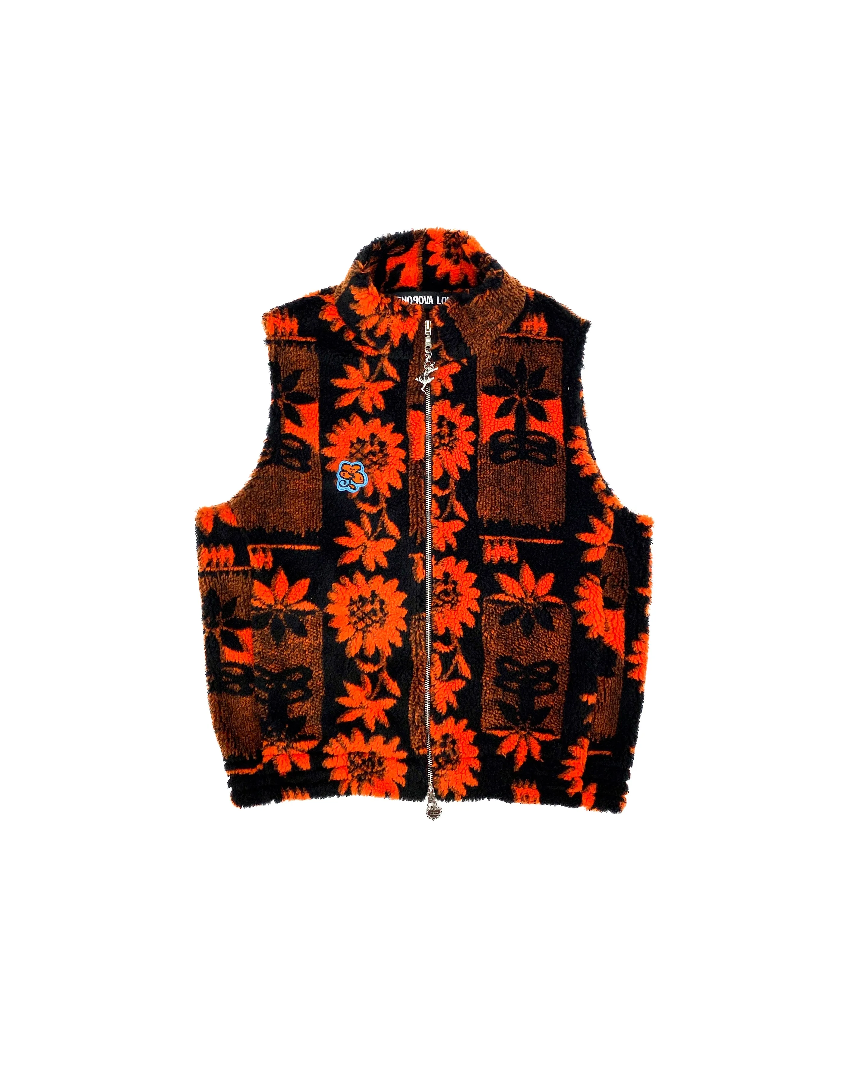 Sunflower Fleece Vest sold by Chopova Lowena product image thumbnail 5