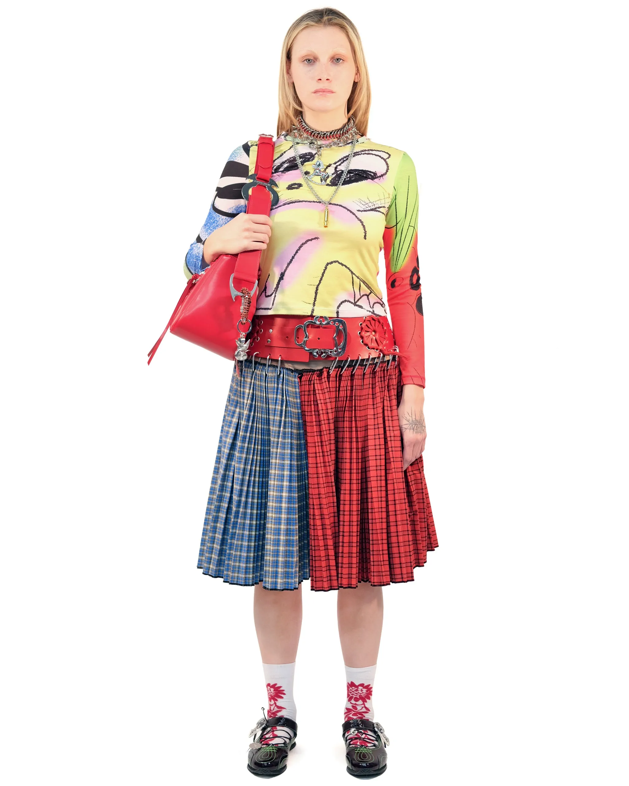 Ethel Knee Carabiner Skirt sold by Chopova Lowena product image thumbnail 2