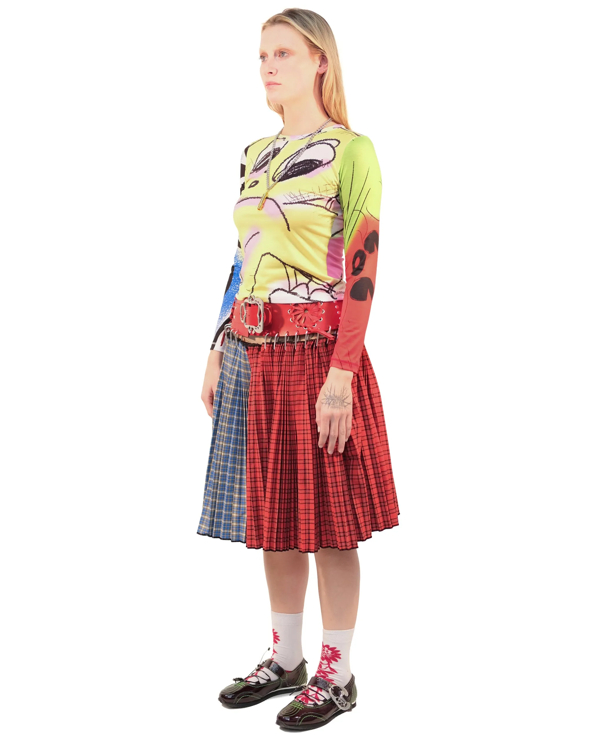 Ethel Knee Carabiner Skirt sold by Chopova Lowena product image thumbnail 3