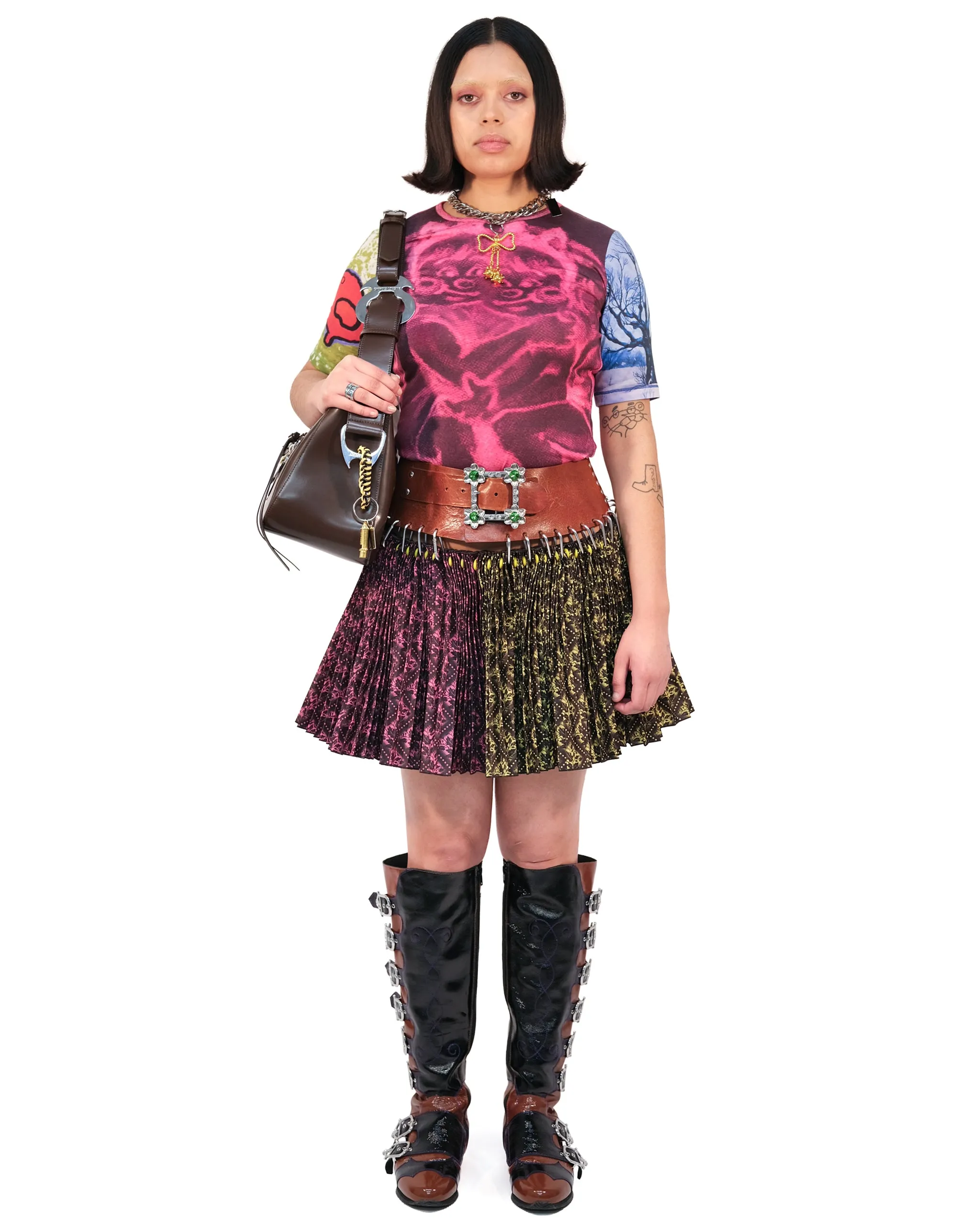 Rock Carabiner Mini Skirt sold by Chopova Lowena
