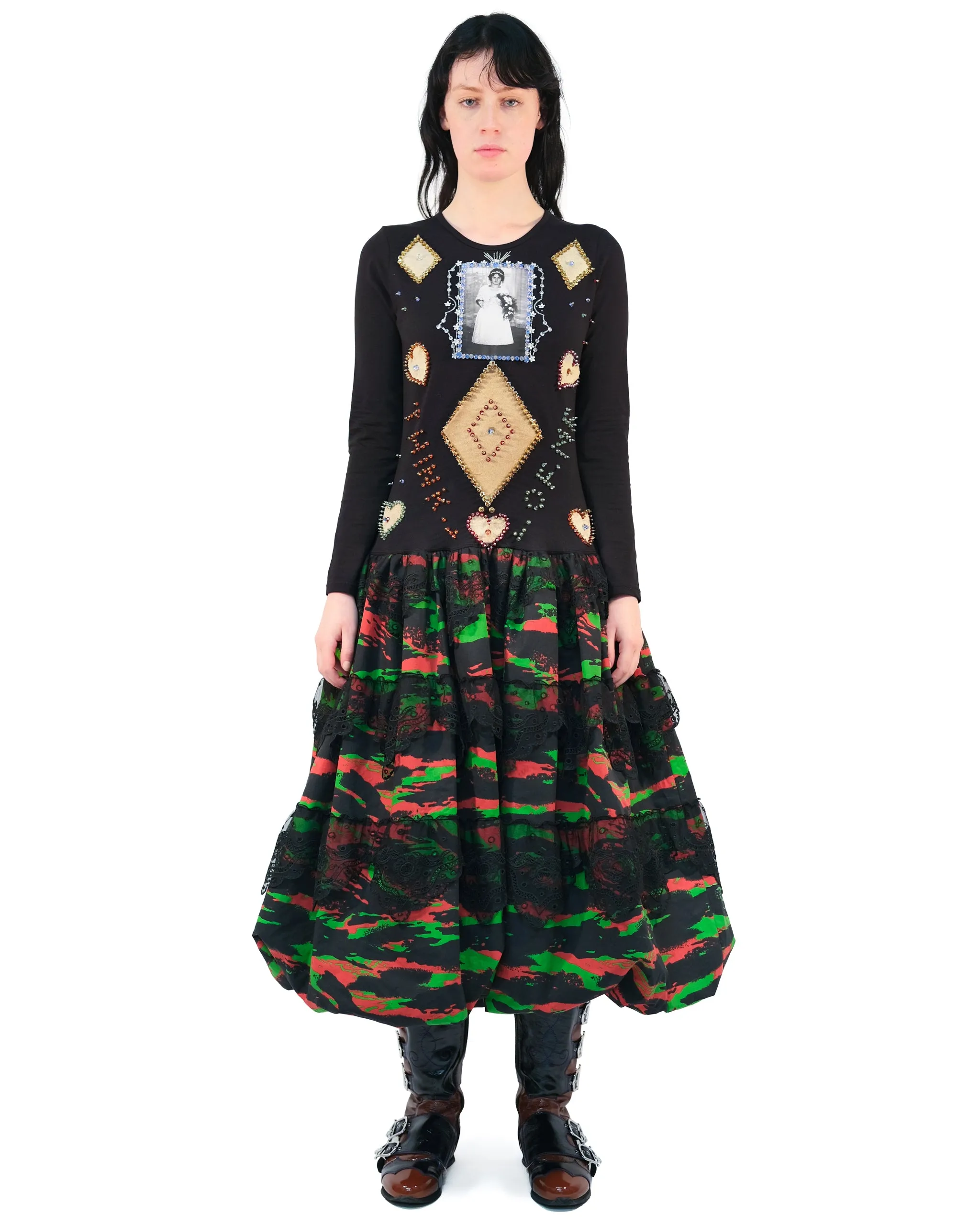 Emelia Beaded Dress sold by Chopova Lowena