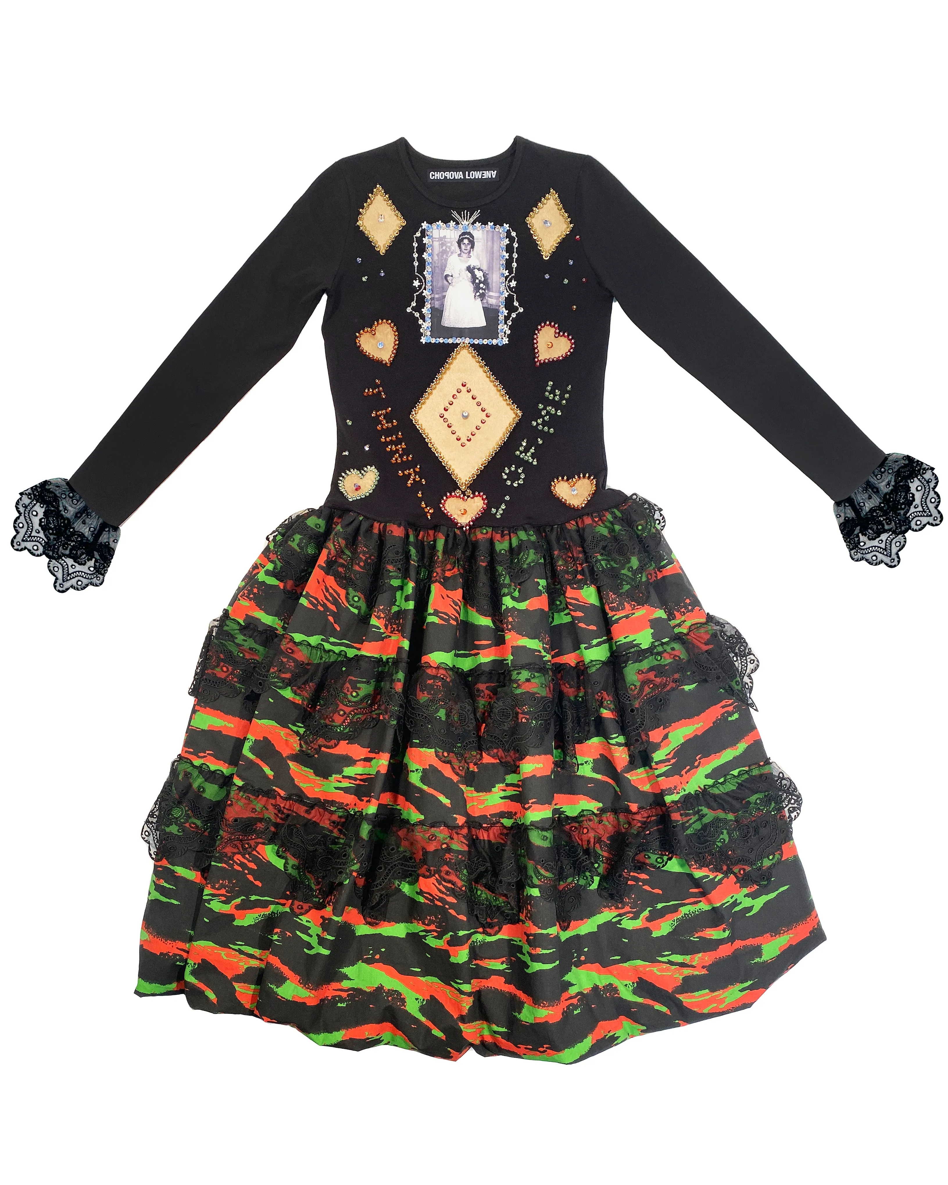 Emelia Beaded Dress sold by Chopova Lowena product image thumbnail 3