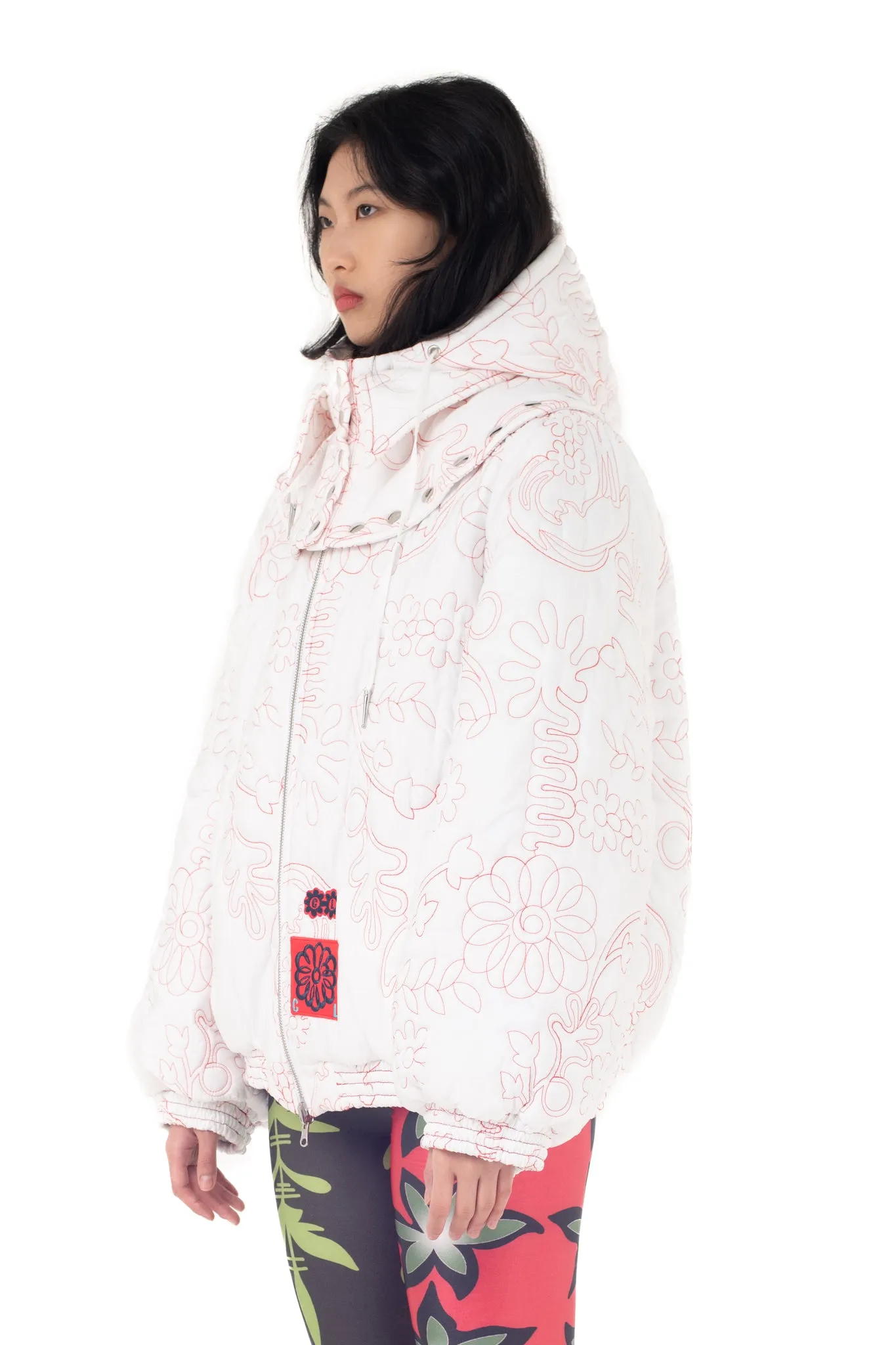 Embossed Puffer Coat sold by Chopova Lowena product image thumbnail 4