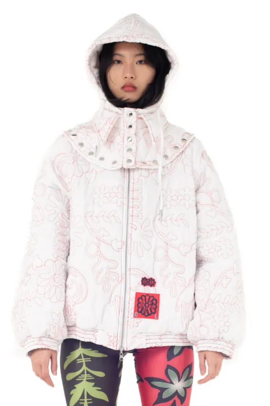 Embossed Puffer Coat sold by Chopova Lowena