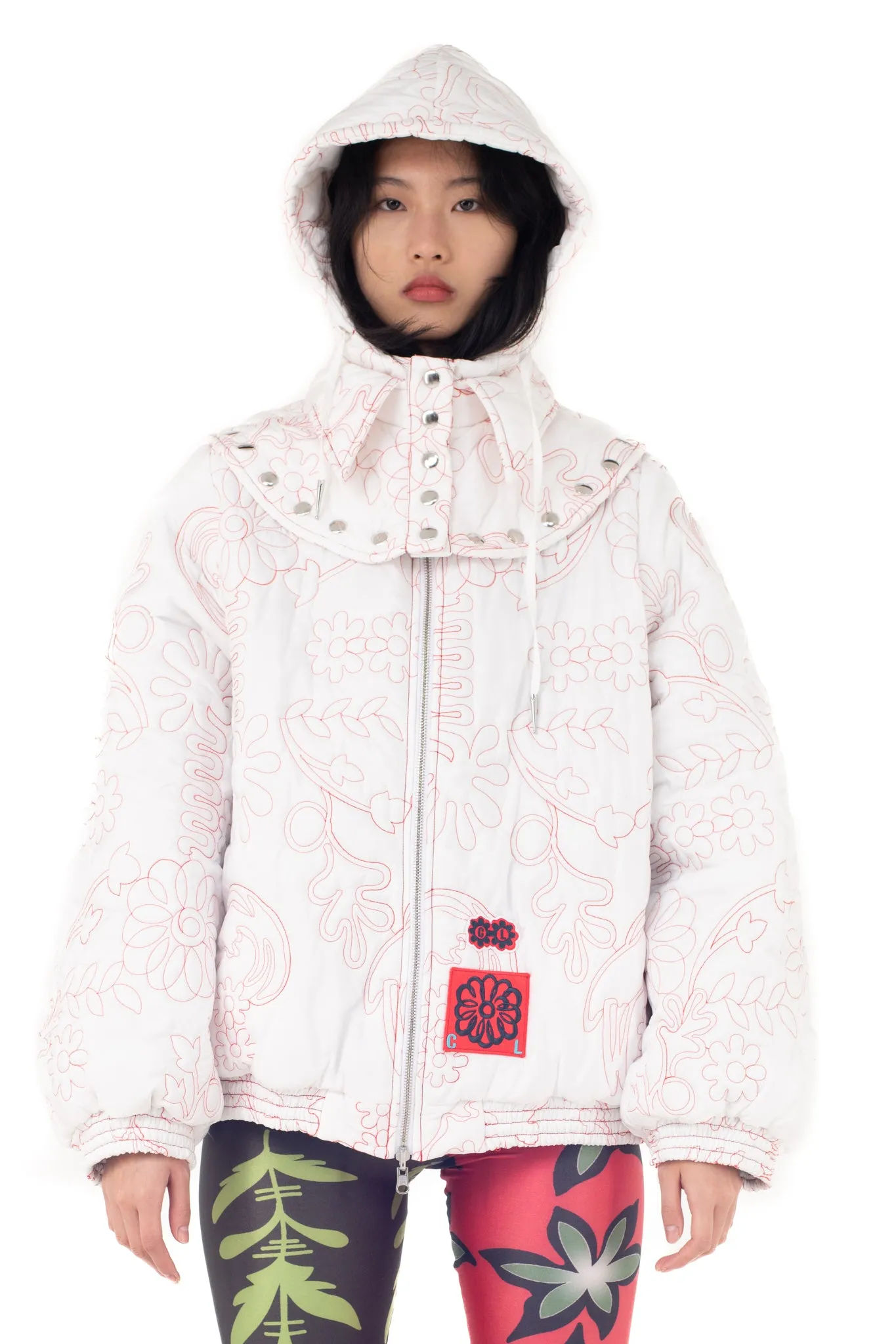Embossed Puffer Coat sold by Chopova Lowena