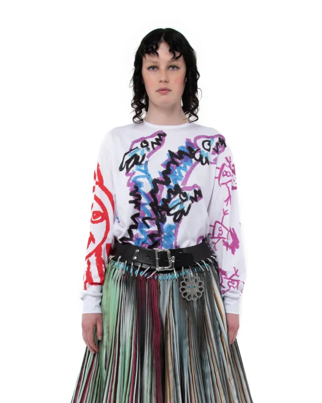 Monster Oversized Jersey Top sold by Chopova Lowena