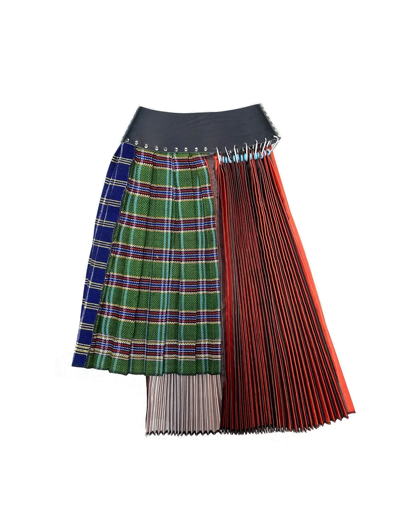 Red and Blue Half and Half Skirt sold by Chopova Lowena product image thumbnail 2