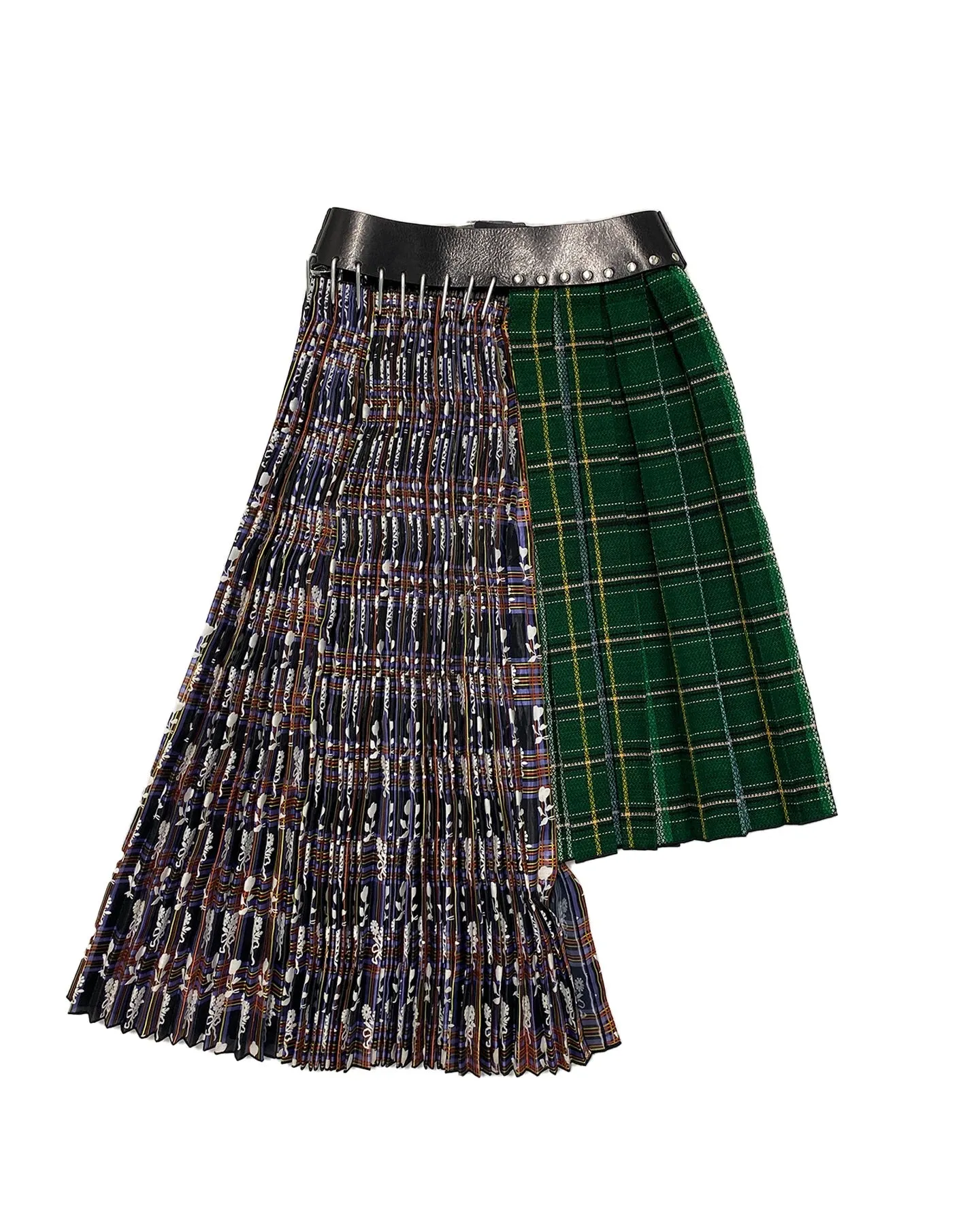 Black Belt Half and Half Midi Skirt sold by Chopova Lowena product image thumbnail 2