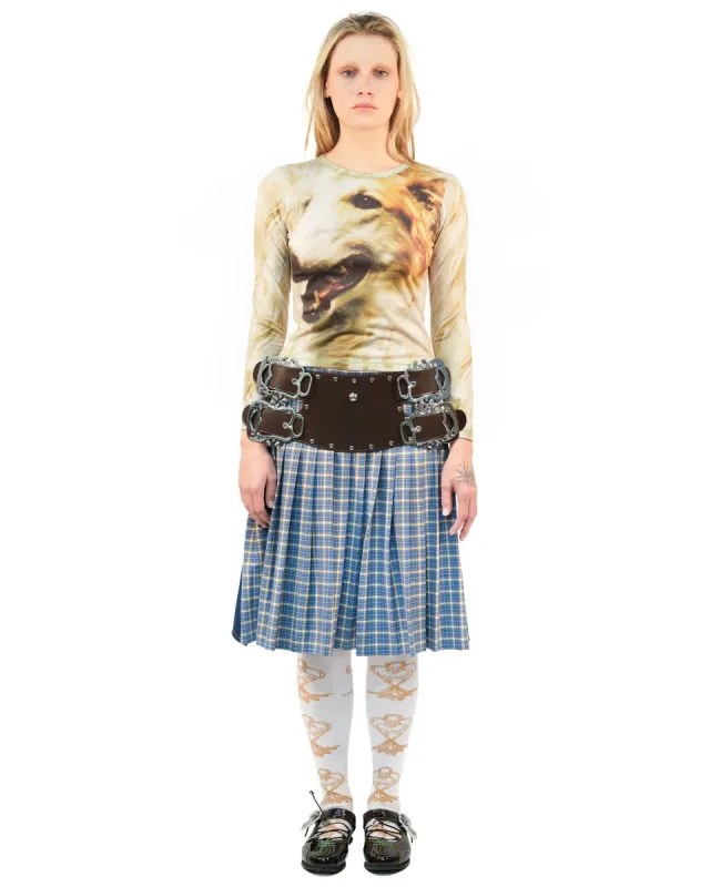 Blowdry Fitted Jersey Top sold by Chopova Lowena