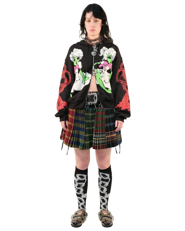 Cloud 9 Alien Girl Zip Hoodie sold by Chopova Lowena