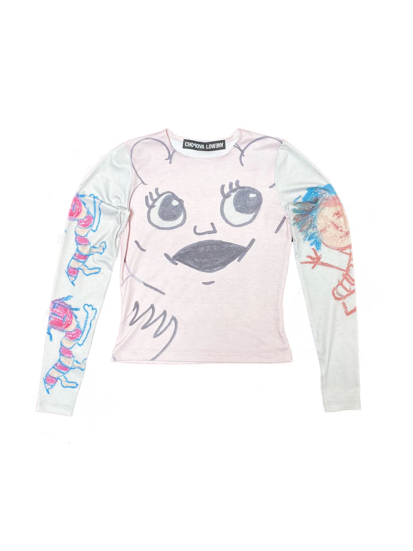 Caterpillar Face Top sold by Chopova Lowena