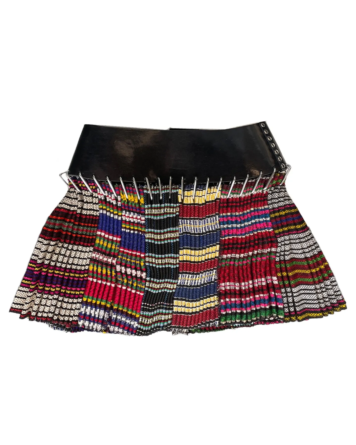 Mini Wool Skirt with Black Belt sold by Chopova Lowena product image thumbnail 2