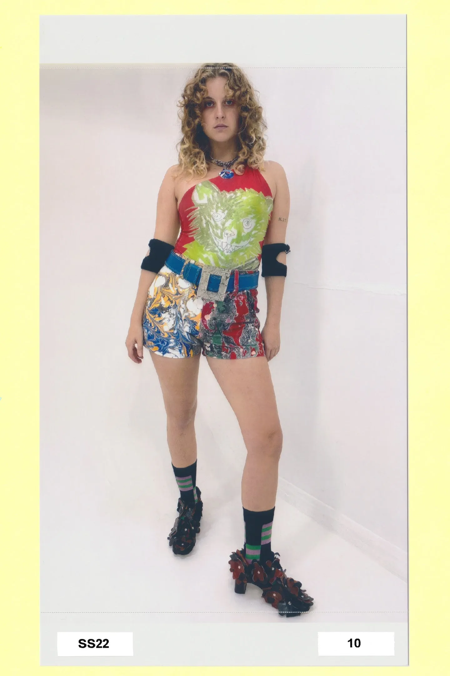 Exclusive Benny Marbled Shorts sold by Chopova Lowena product image thumbnail 3