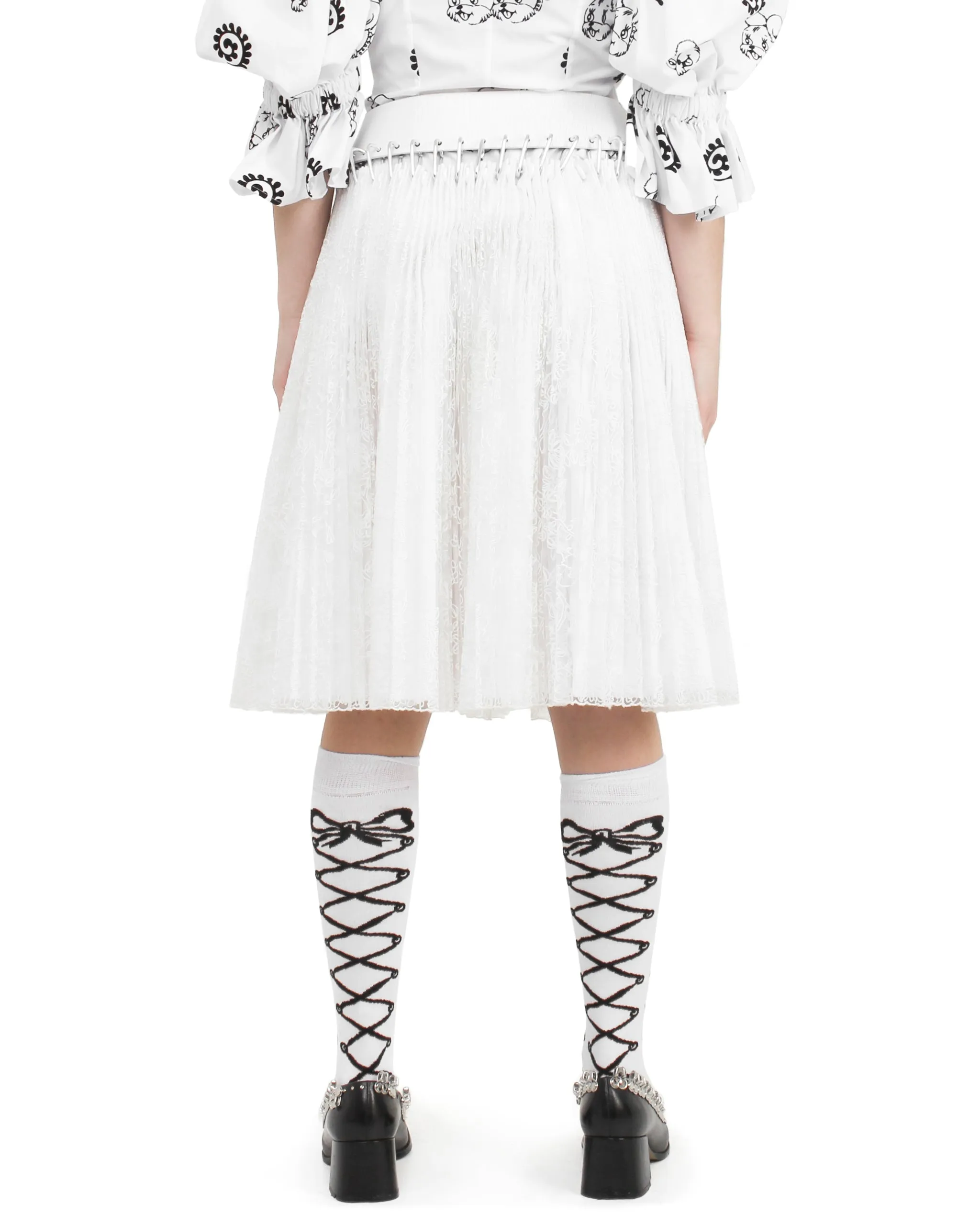 Laysin Lace Knee Carabiner Skirt sold by Chopova Lowena product image thumbnail 3