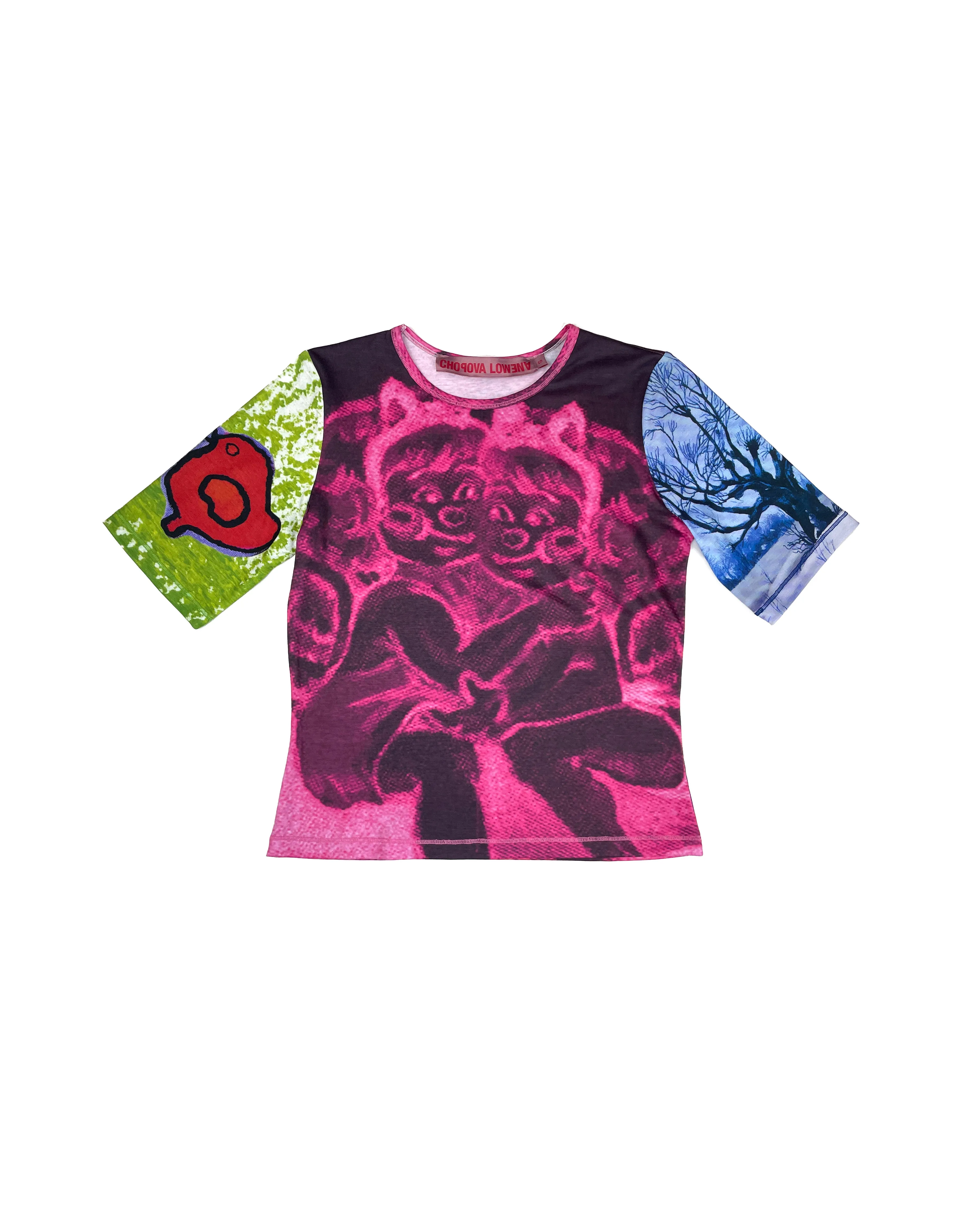 X-ray Devils Fitted Jersey Top sold by Chopova Lowena product image thumbnail 4