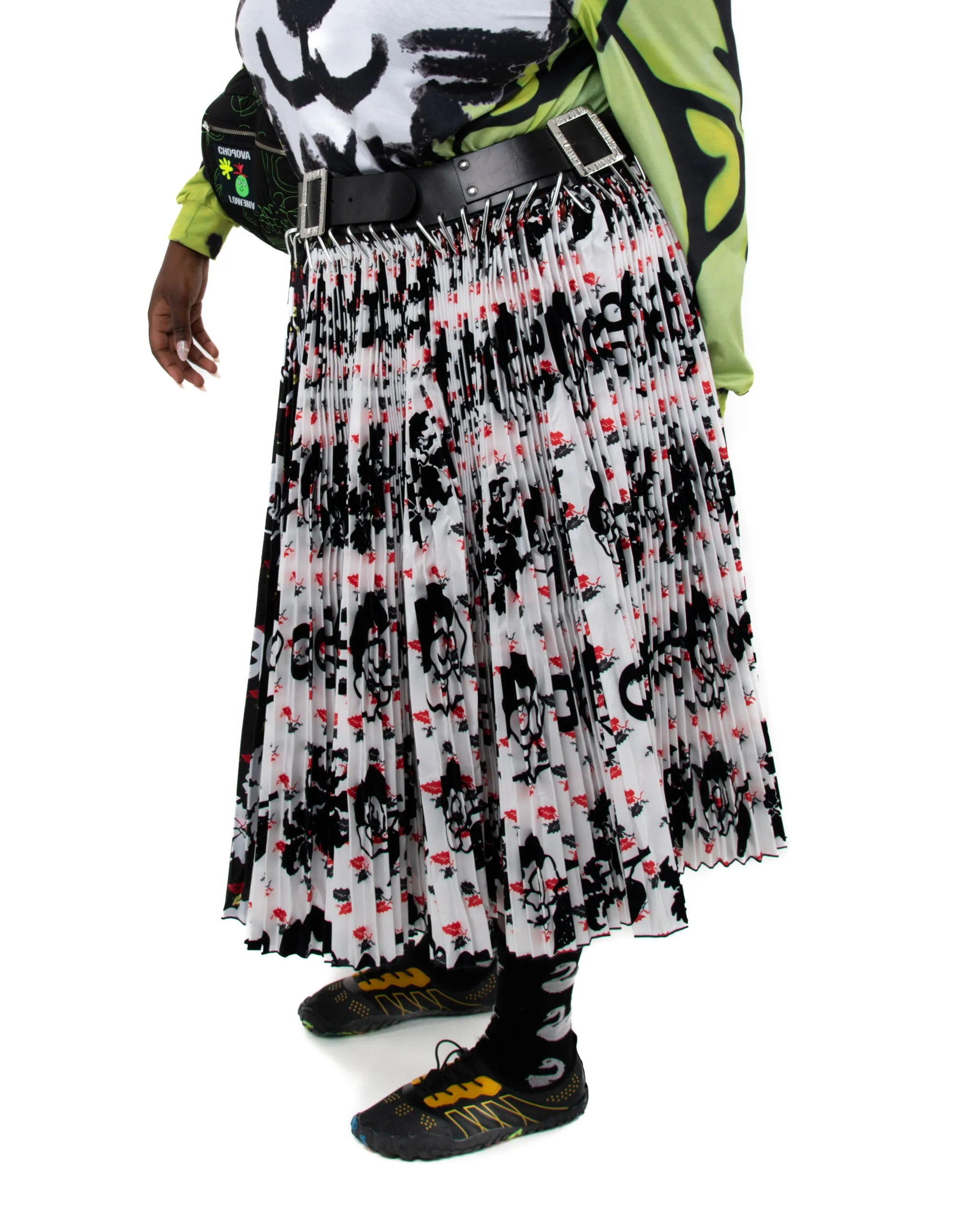 Adjustable Carabiner Midi Skirt sold by Chopova Lowena product image thumbnail 4